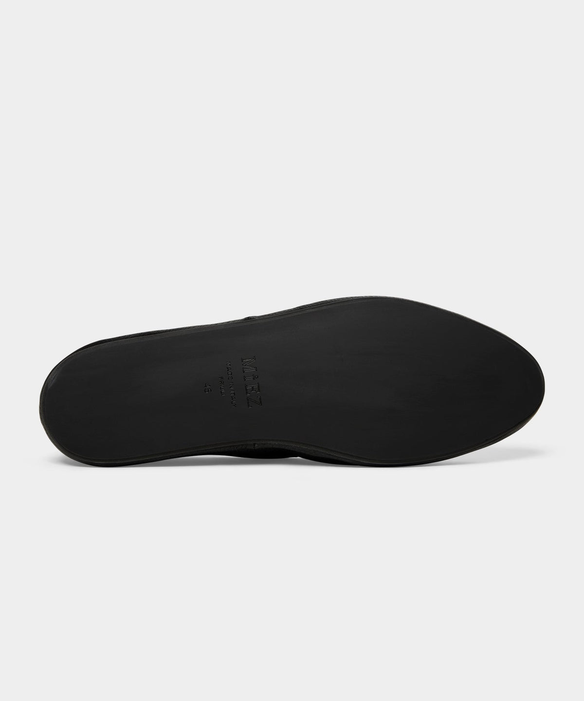Todd Snyder Miez Leather Mocassino Slip-On Loafer - Black
