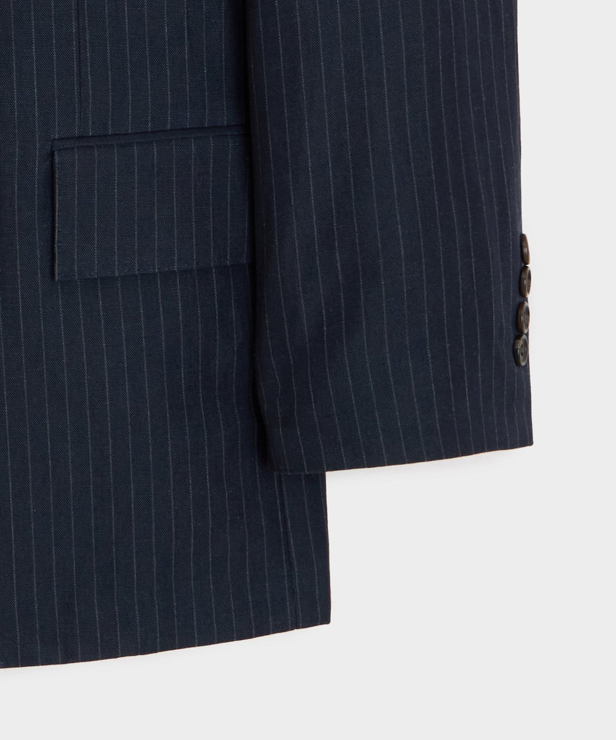 Todd Snyder Italian Linen-Cotton Wythe Jacket - Navy