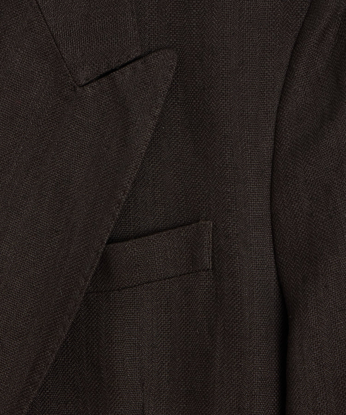 Todd Snyder Italian Linen Herringbone Wythe Jacket - Caviar