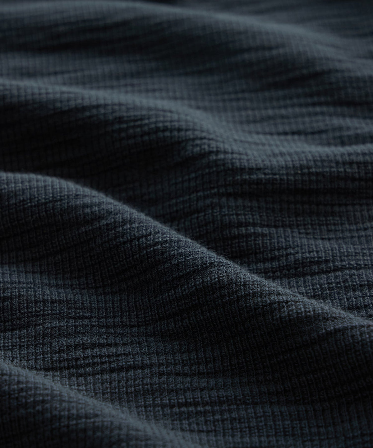 Todd Snyder Lightweight Mini Waffle Tee - Navy Batik