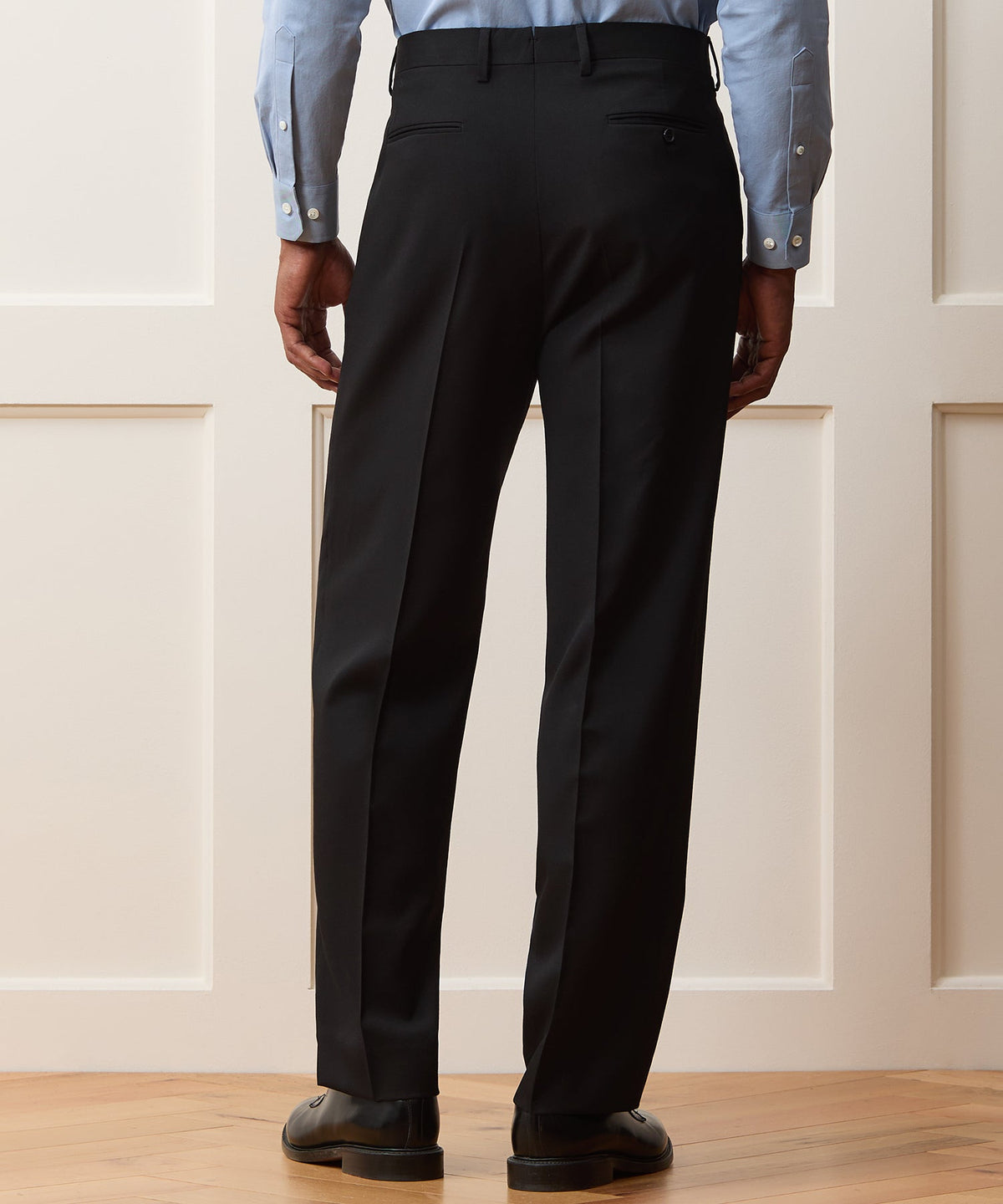 Todd Snyder Italian Gabardine Wythe Trouser - Black