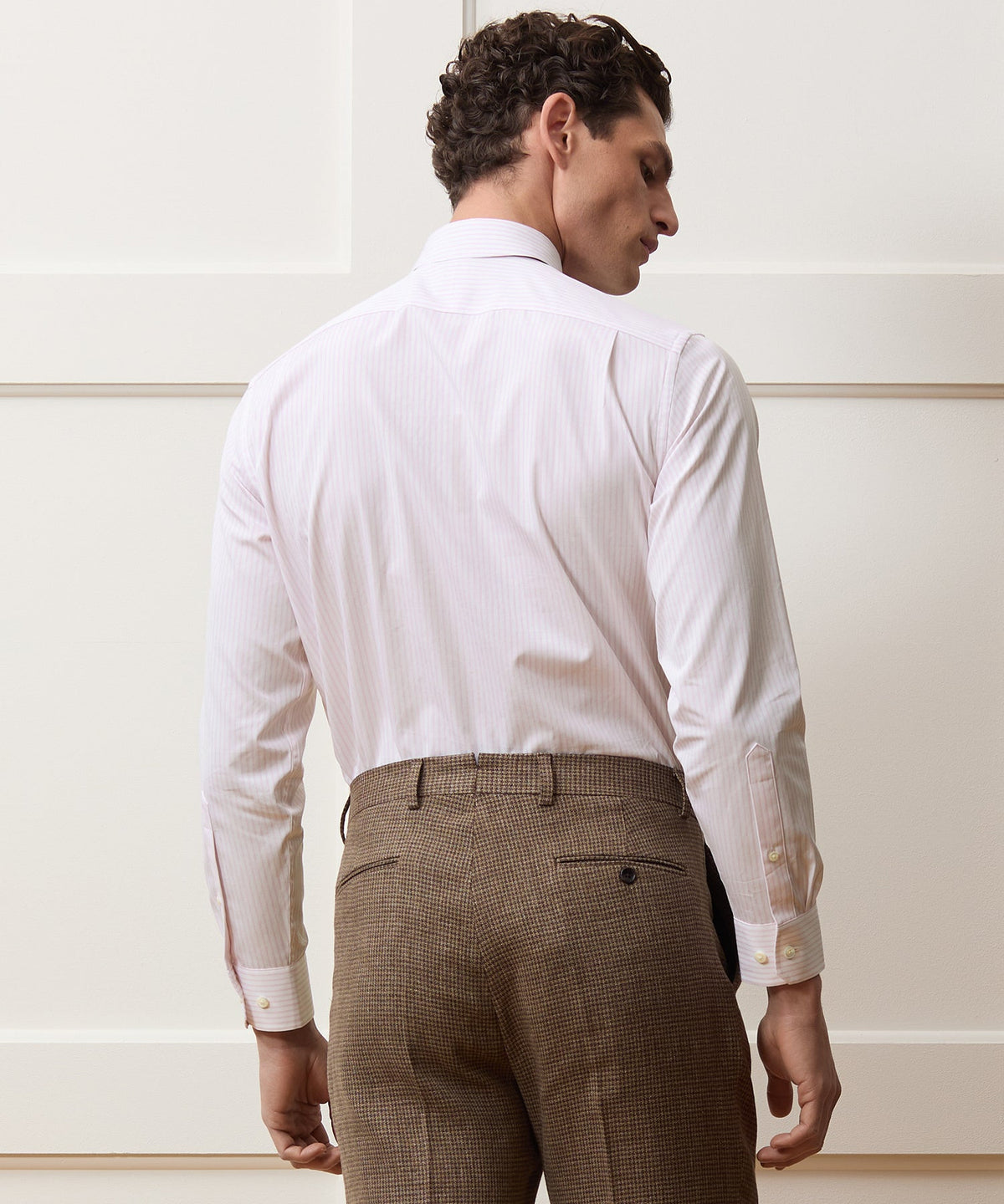 Todd Snyder End-On-End Poplin Dress Shirt - Pink