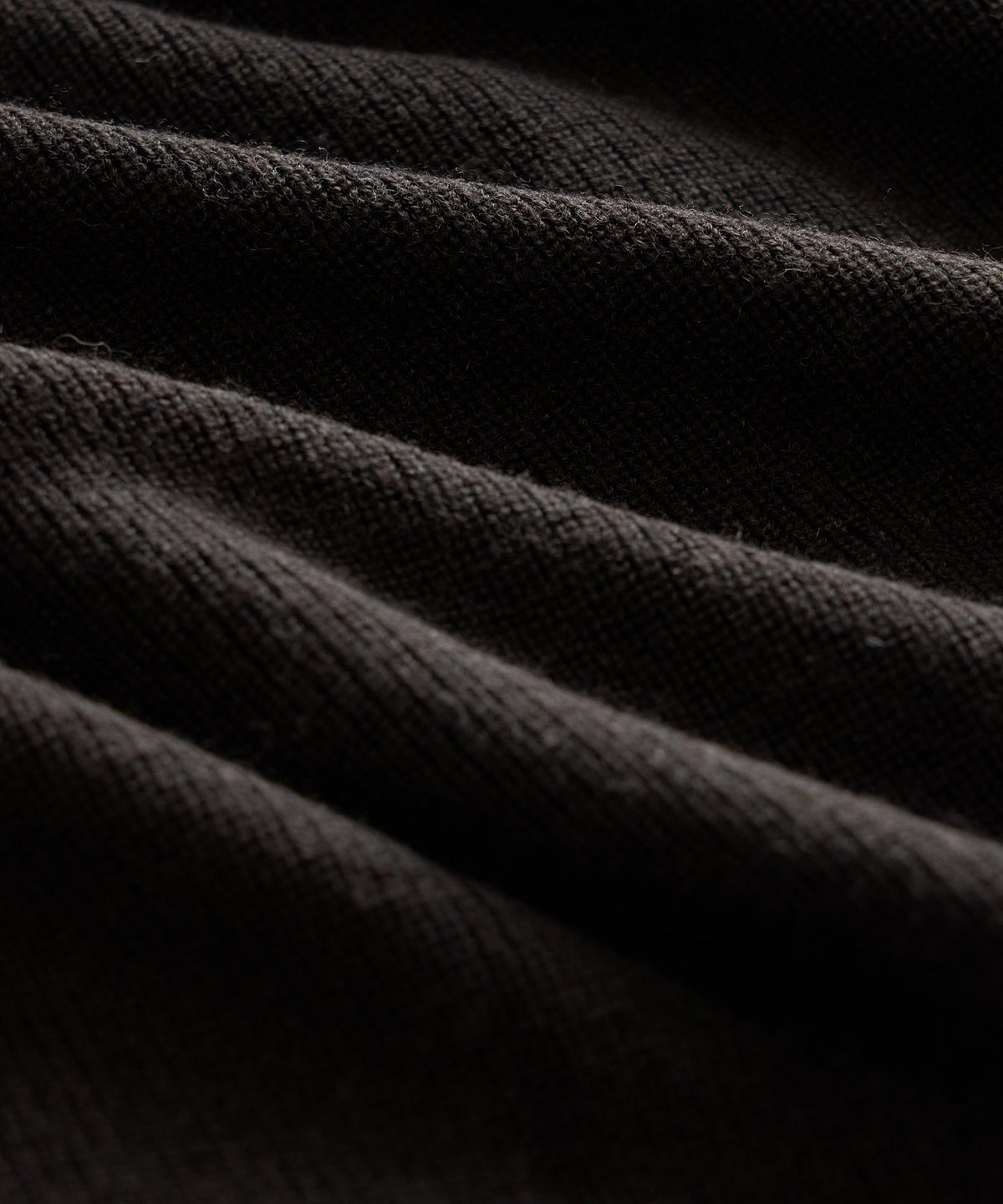Todd Snyder Merino Crewneck Cardigan - Espresso Bean