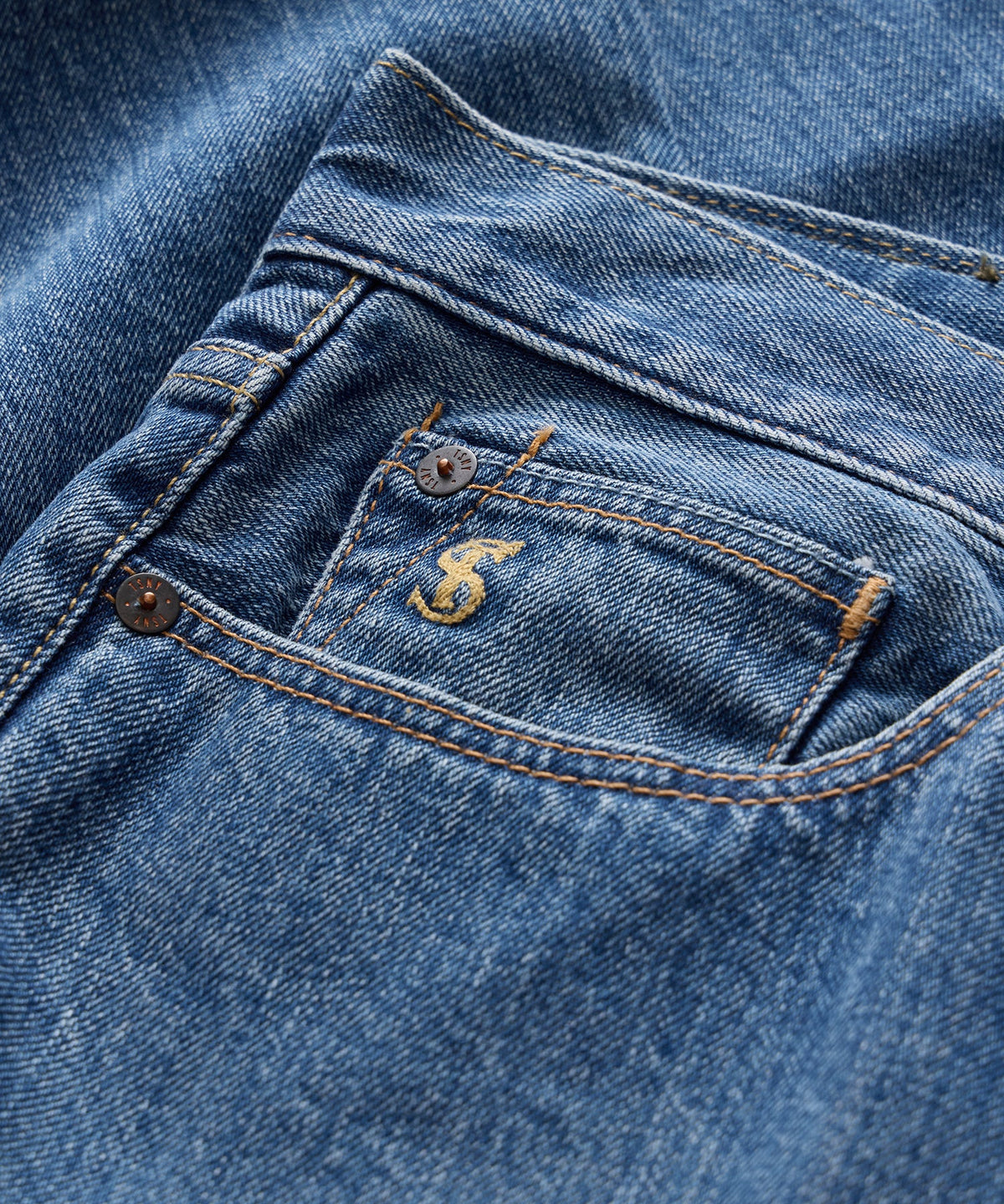 Todd Snyder Western Jean - Vintage Blue