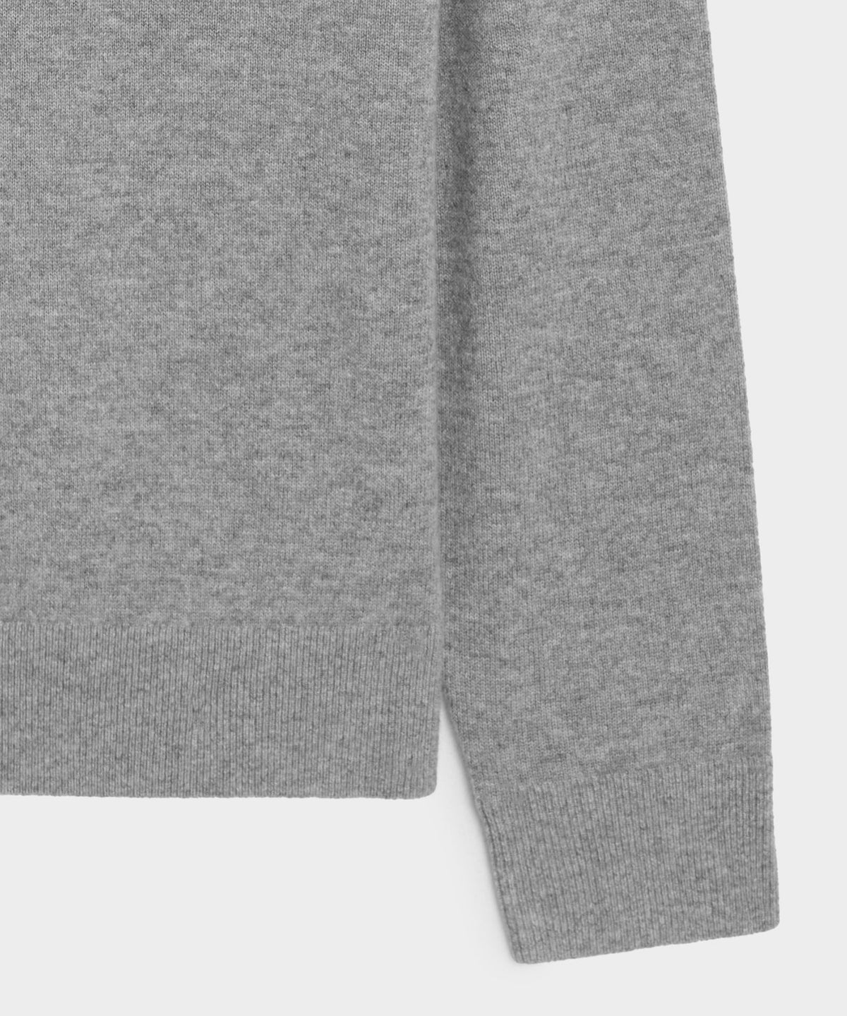 Todd Snyder Cashmere Crewneck - Grey Heather