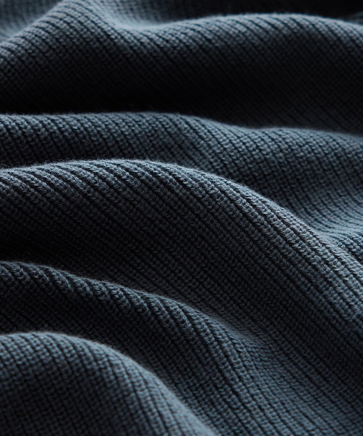 Todd Snyder Beechwood Full-Zip Sweater - Dark Graphite
