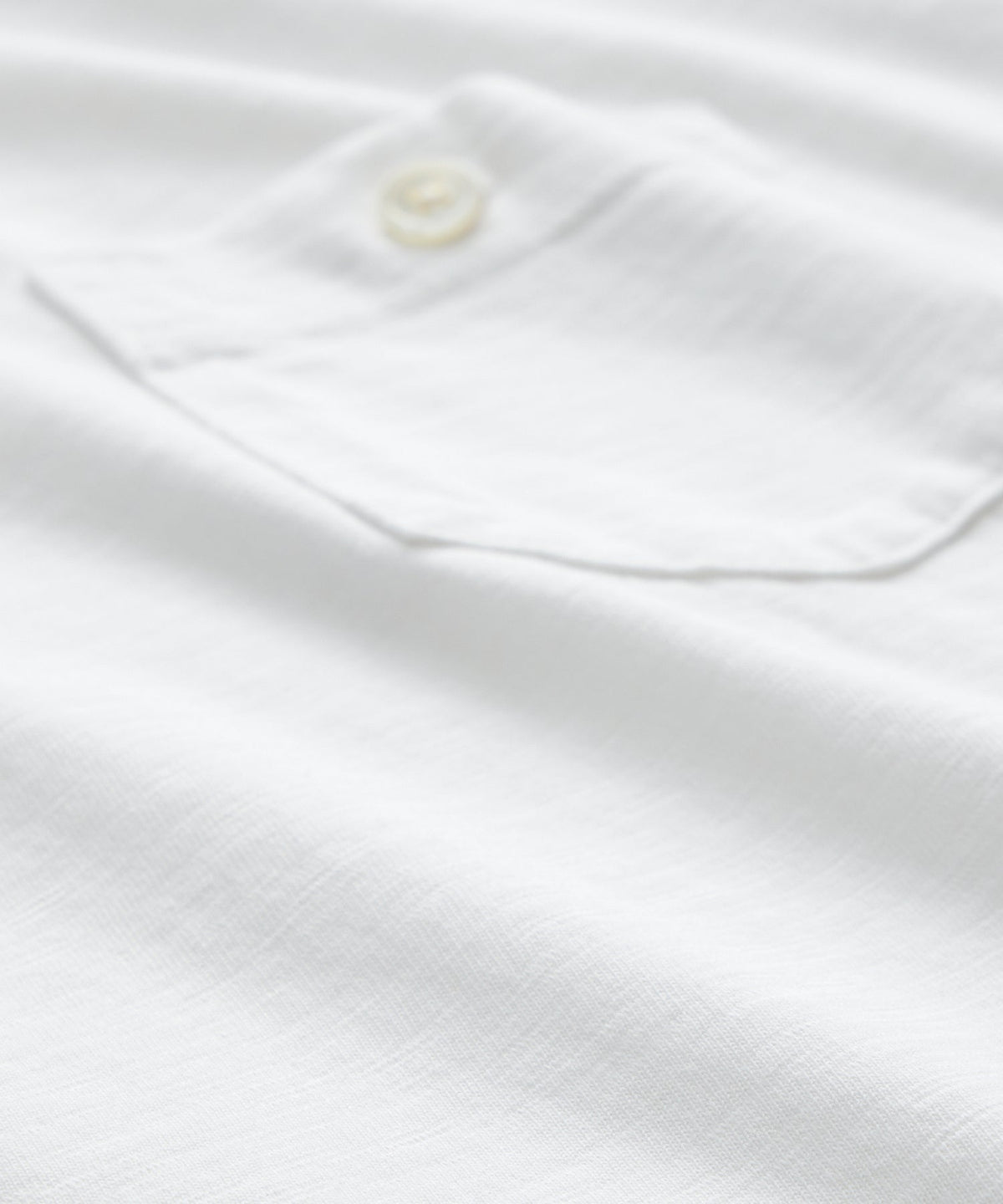 Todd Snyder Made in L.A. Homespun Slub Pocket Tee - White