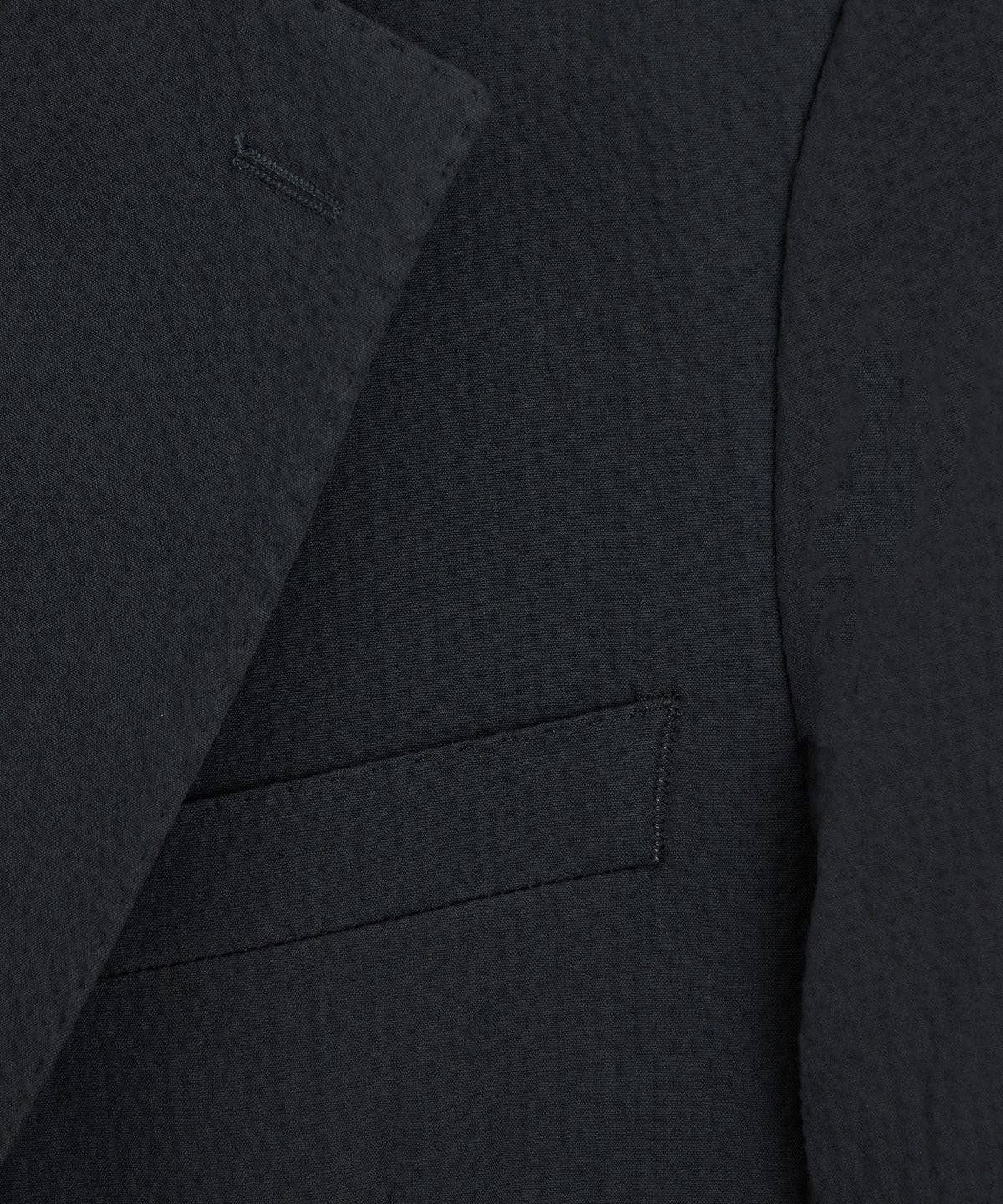 Todd Snyder Italian Seersucker Sutton Jacket - Obsidian
