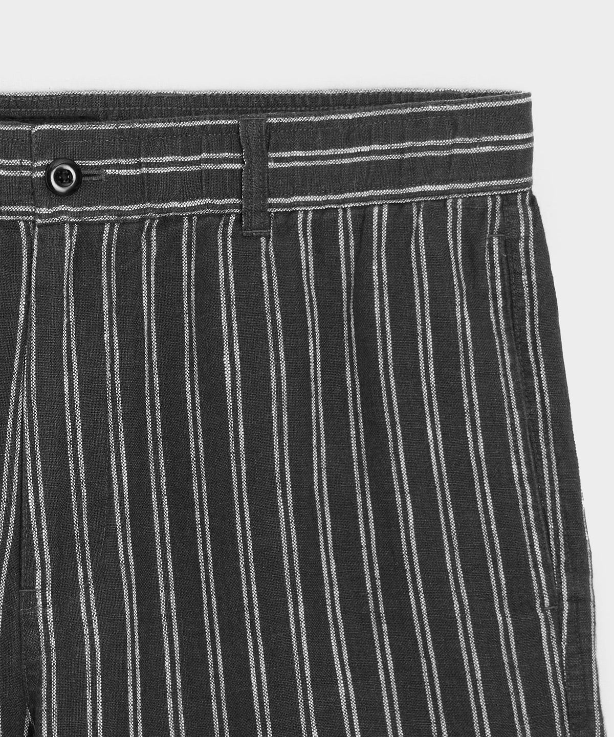 Todd Snyder 5" Linen Beachcomber Short - Black