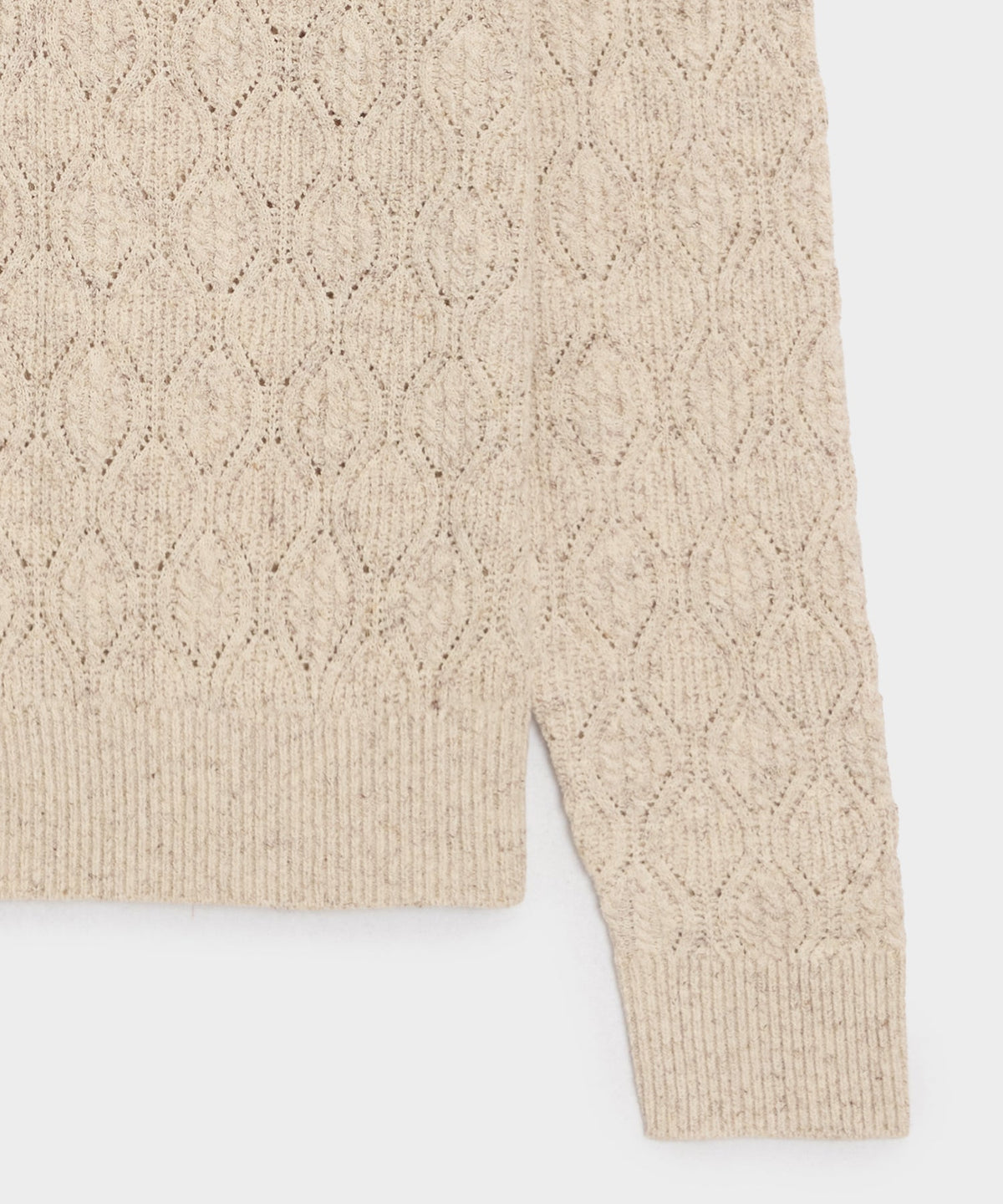 Todd Snyder Northridge Sweater Polo - Bisque