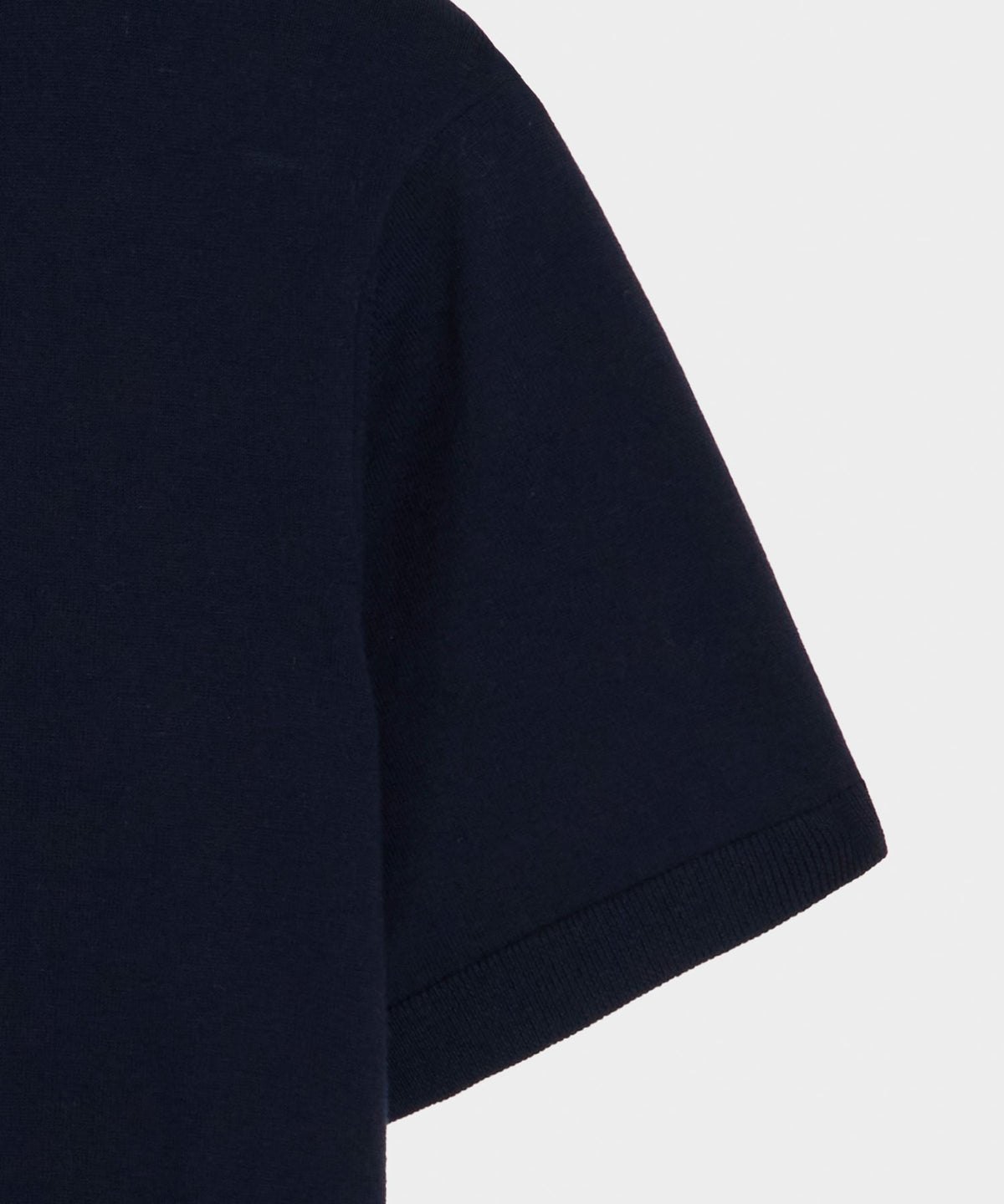 Todd Snyder Cotton-Cashmere Sweater Tee - Navy