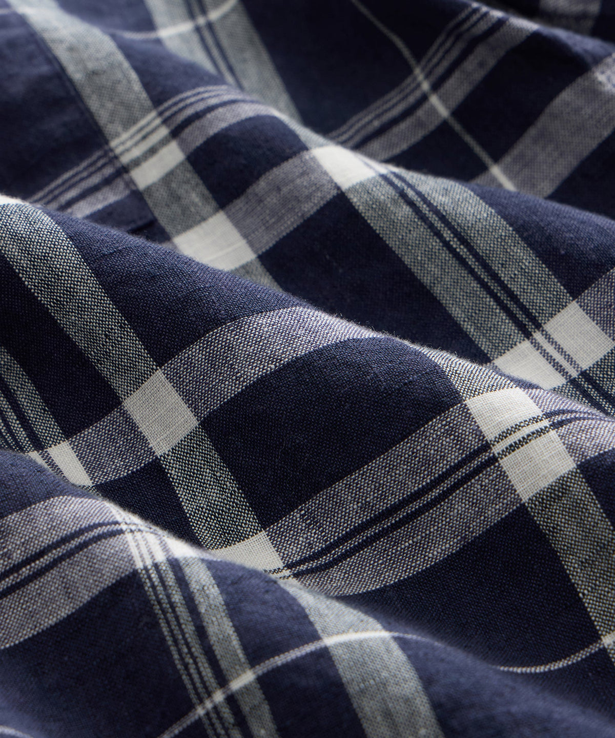 Todd Snyder Linen Capri Shirt - Navy