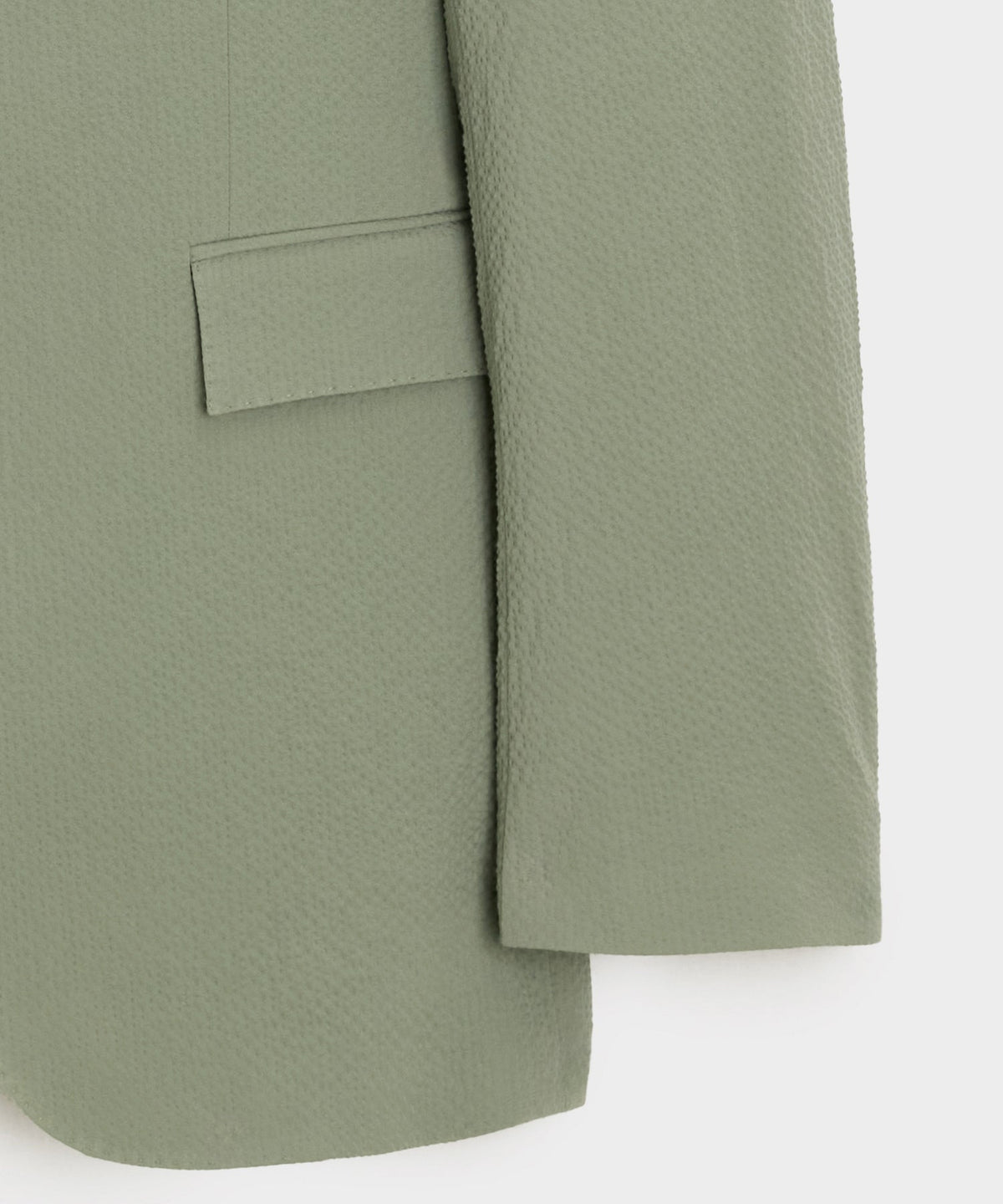 Todd Snyder Italian Seersucker Sutton Jacket - Seafoam