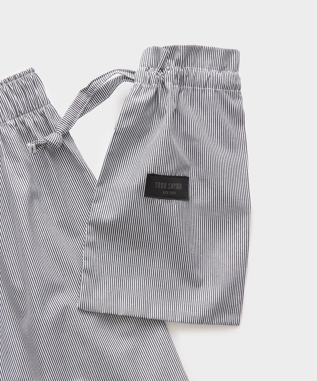 Todd Snyder Portuguese Cotton Boxers - Black