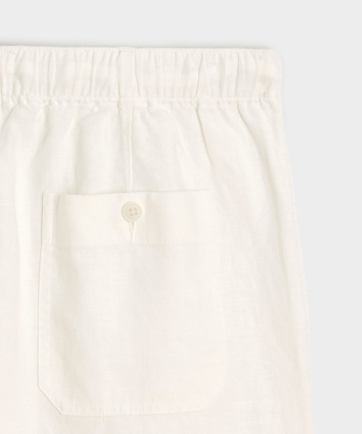 Todd Snyder 7" Linen Beach Short - White