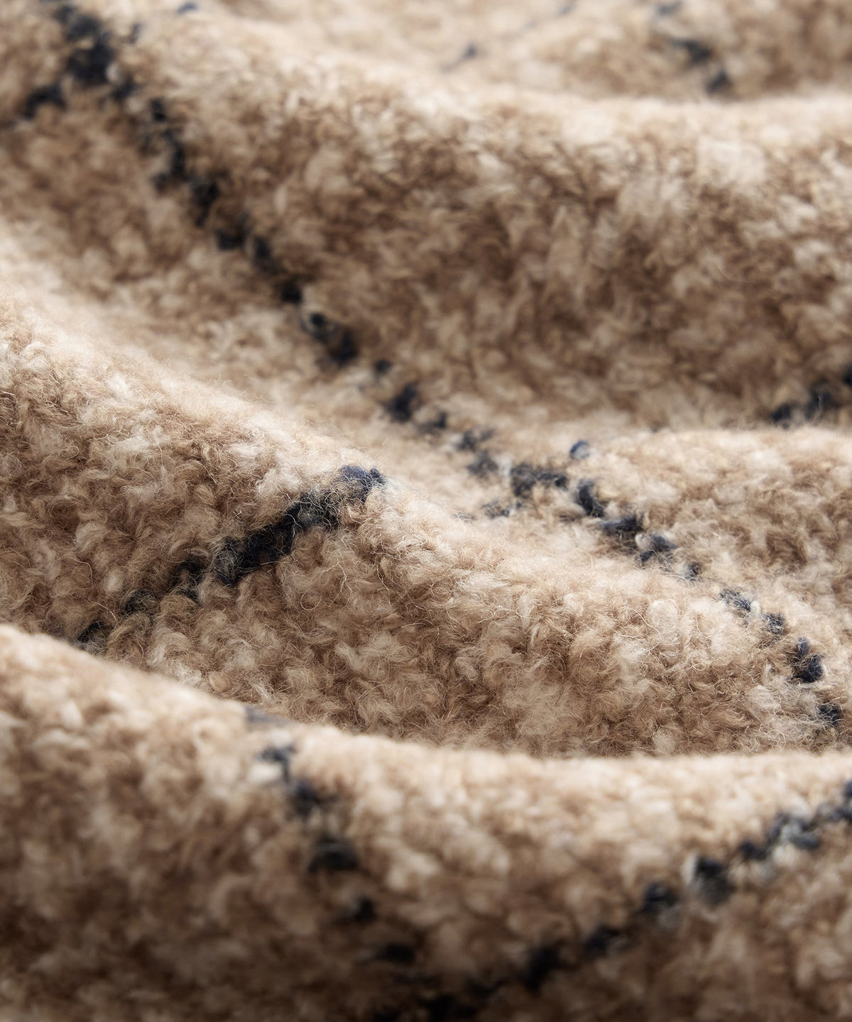 Todd Snyder Italian Fleece Quarter-Zip - Faded Walnut