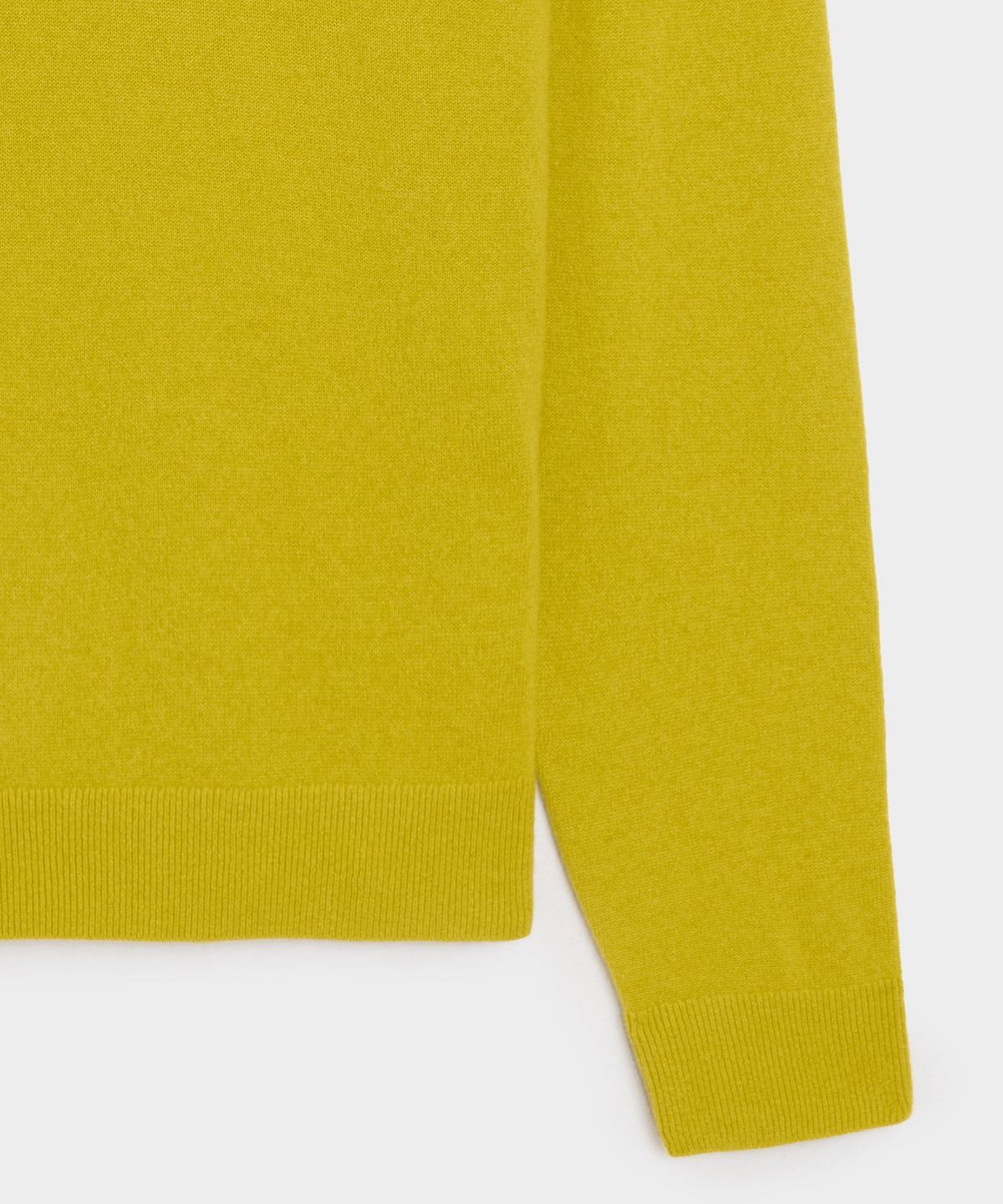 Todd Snyder Cashmere Crewneck - Chartreuse