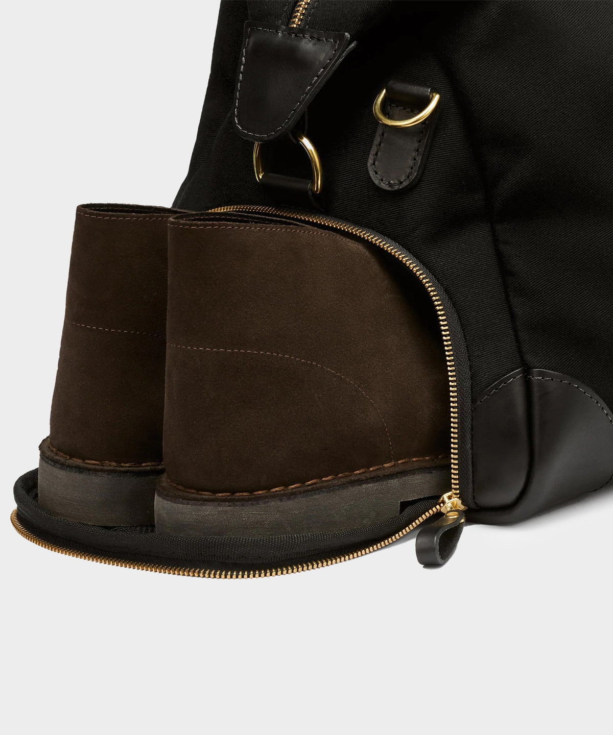 Todd Snyder Bennett Winch Canvas Weekender - Black