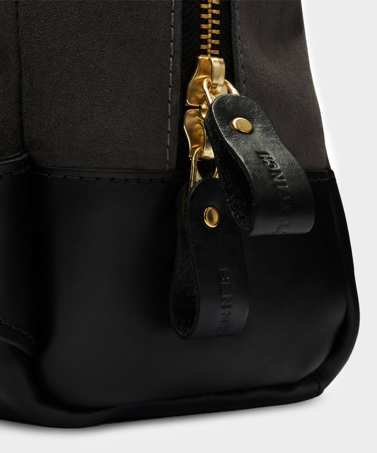Todd Snyder Bennett Winch Suede Backpack - Grey