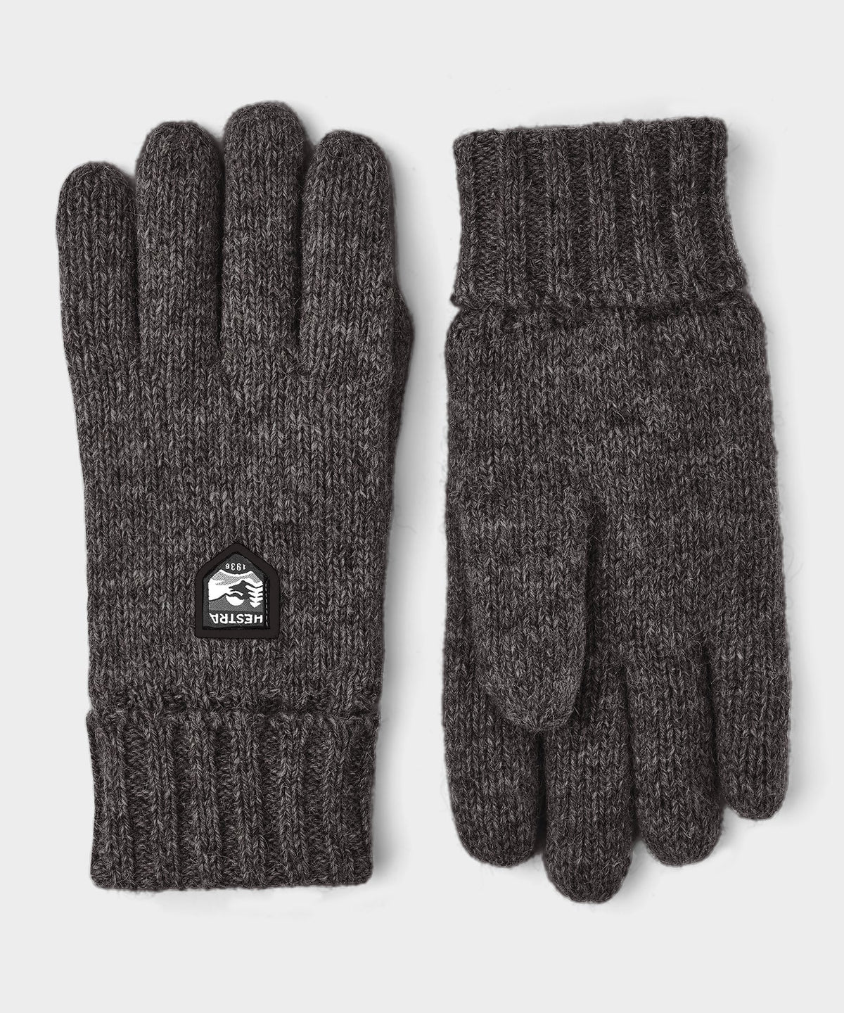 Todd Snyder Hestra Basic Wool Glove - Charcoal