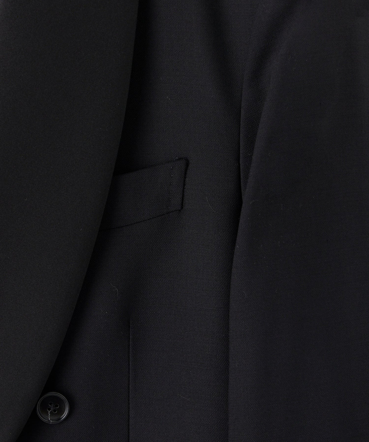 Todd Snyder Italian Wool Double-Breasted Shawl Tuxedo Jacket - Black