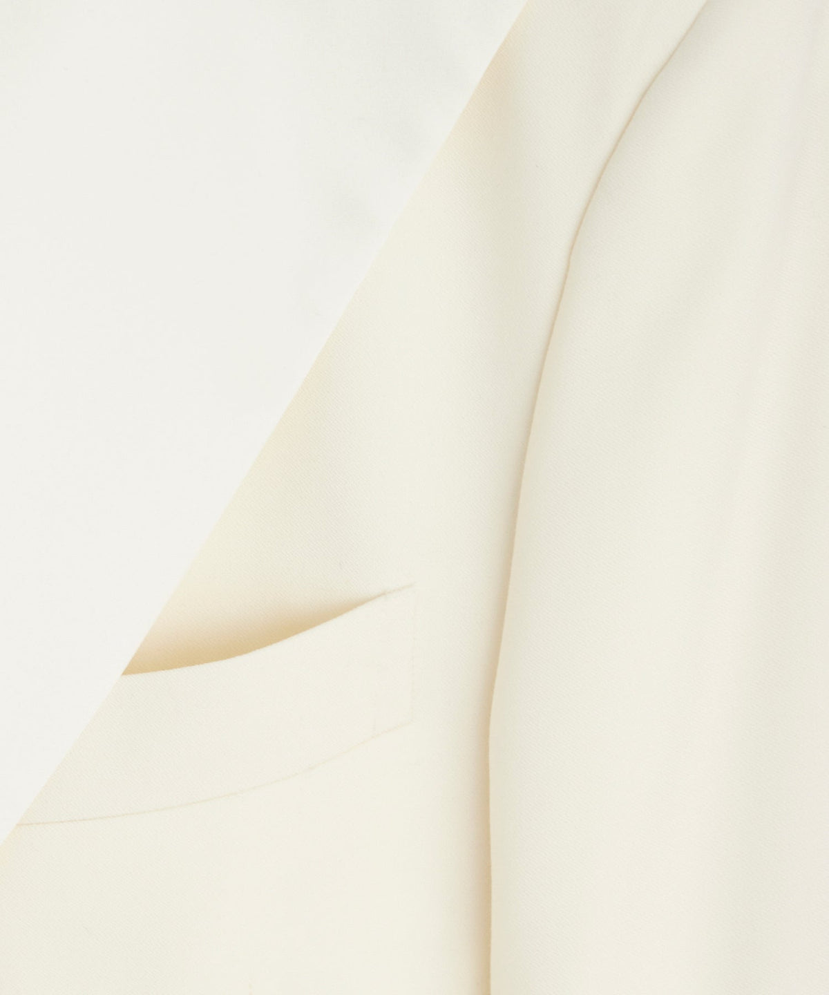 Todd Snyder Italian Wool Double-Breasted Tuxedo Jacket - Ivory