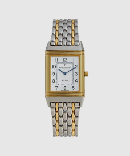 Todd Snyder 1990s Jaeger LeCoultre Reverso Classique Model Watch - Silver