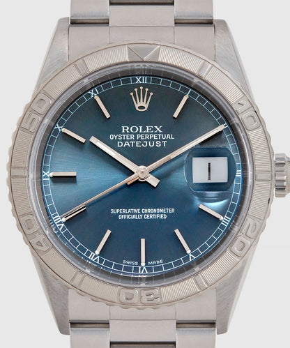 Todd Snyder 2000 Rolex Thunderbird Datejust Watch - Silver
