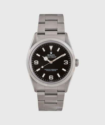 Todd Snyder 1997 Rolex Oyster Perpetual Explorer Watch - Silver