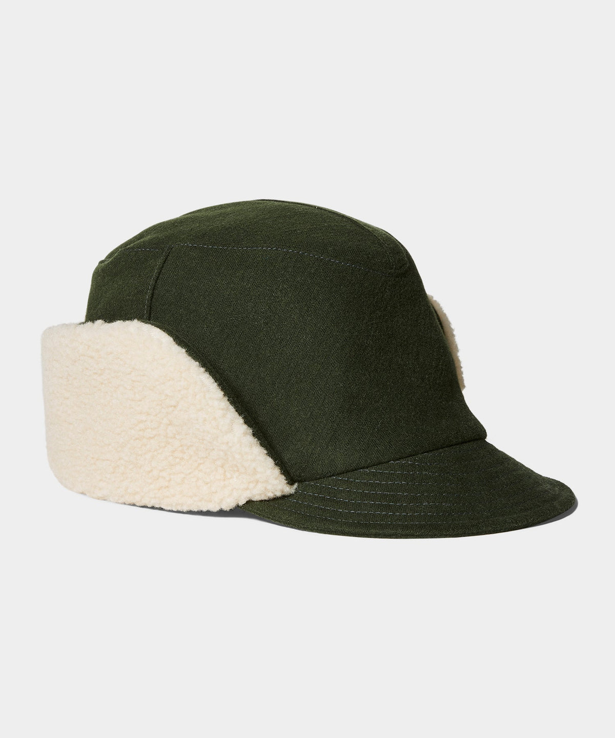 Todd Snyder Câbleami Heavy Boa Cap - Olive