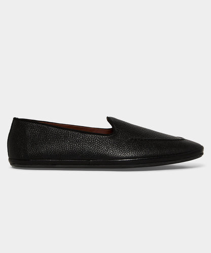 Todd Snyder Miez Leather Mocassino Slip-On Loafer - Black