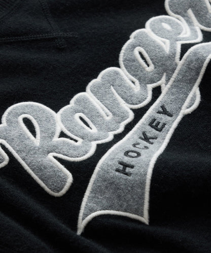 Todd Snyder Todd Snyder by Fanatics for NHL New York Rangers Cashmere Crewneck - Black