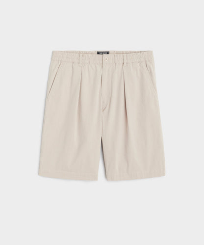 Todd Snyder 10" Relaxed Seersucker Short - Stone