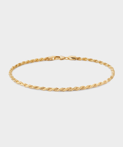 Todd Snyder Miansai Rope Chain Bracelet - Gold