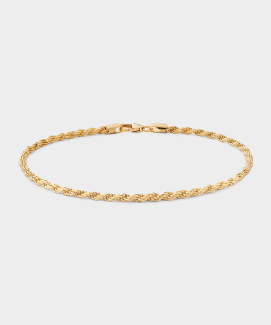 Todd Snyder Miansai Rope Chain Bracelet - Gold