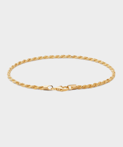 Todd Snyder Miansai Rope Chain Bracelet - Gold
