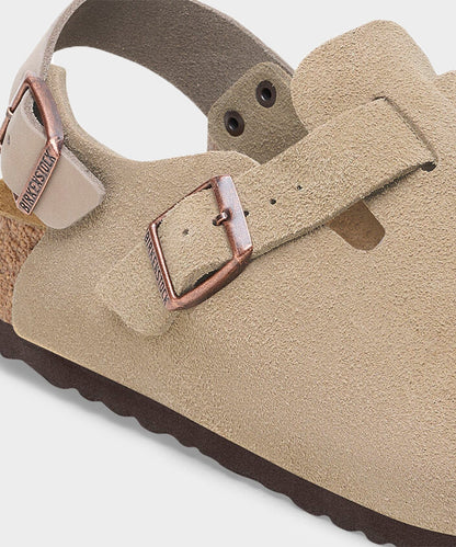 Todd Snyder Birkenstock Tokio Suede Clog - Taupe
