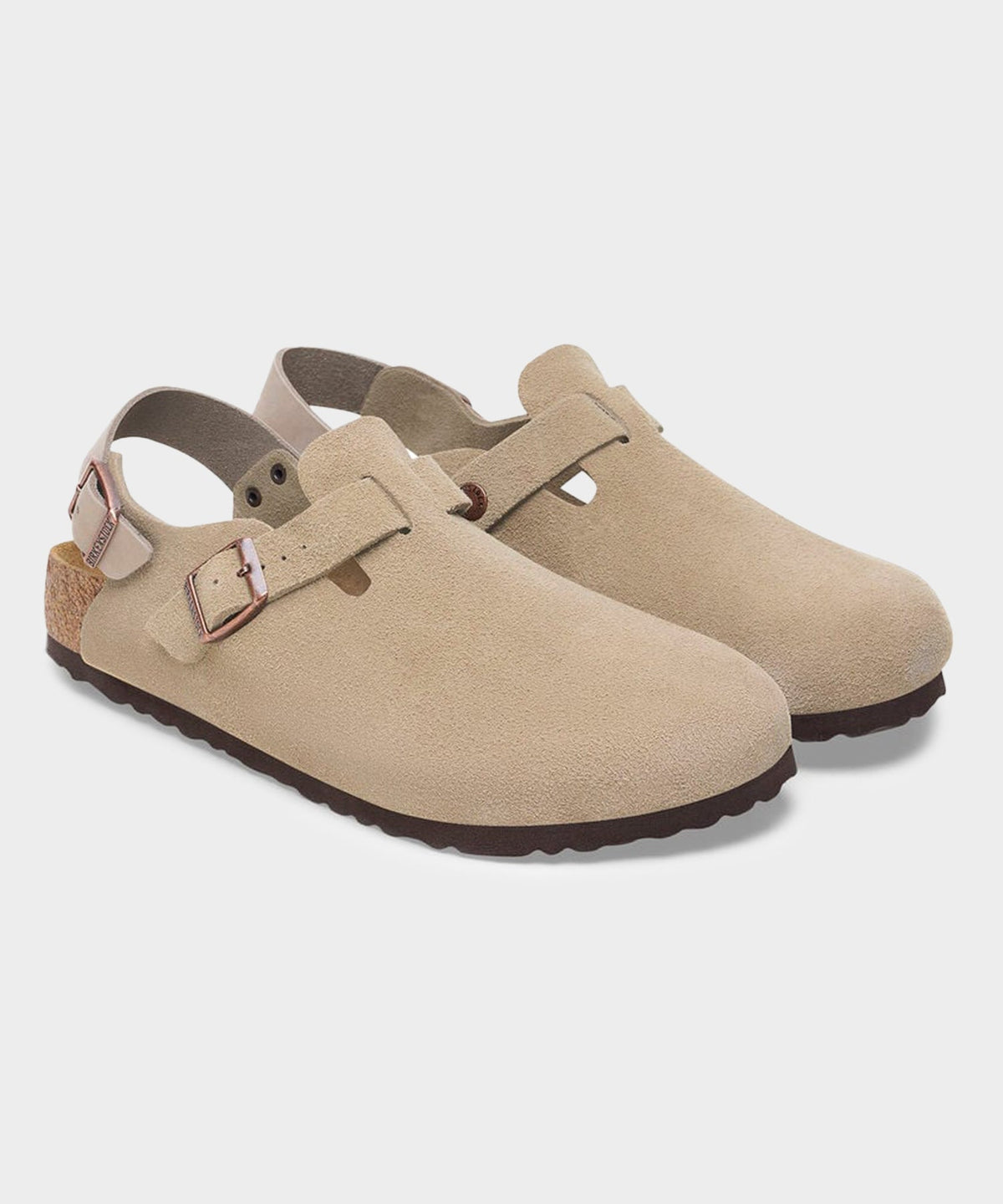 Todd Snyder Birkenstock Tokio Suede Clog - Taupe