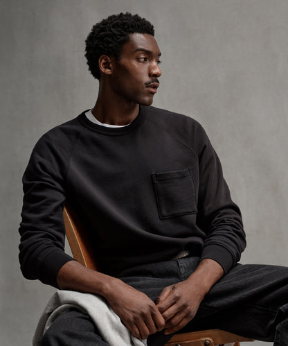 Todd Snyder Foundation Pocket Sweatshirt - Pitch Black