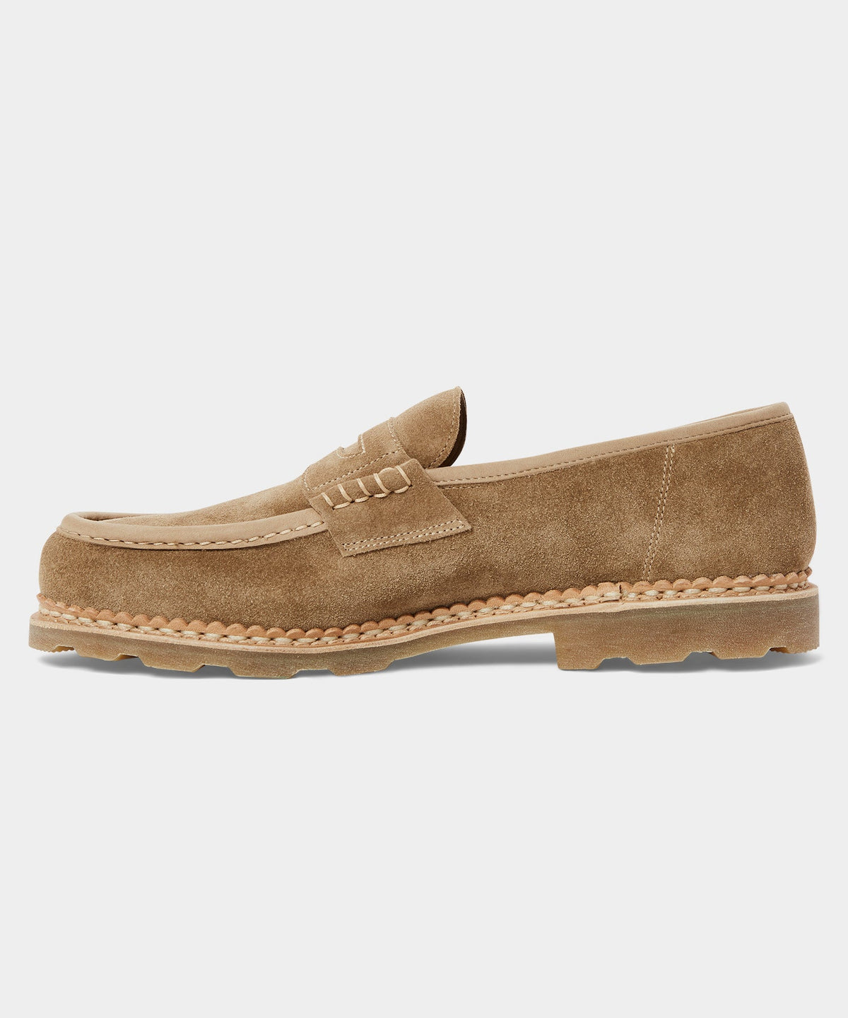 Todd Snyder Paraboot Nante Suede Loafer - Sand