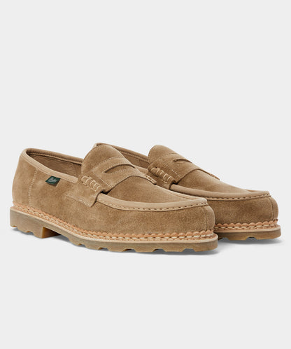 Todd Snyder Paraboot Nante Suede Loafer - Sand