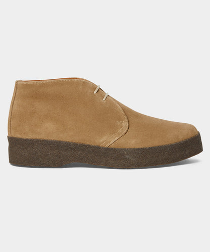 Todd Snyder Sanders Suede Sam Chukka Boot - Sand Stone