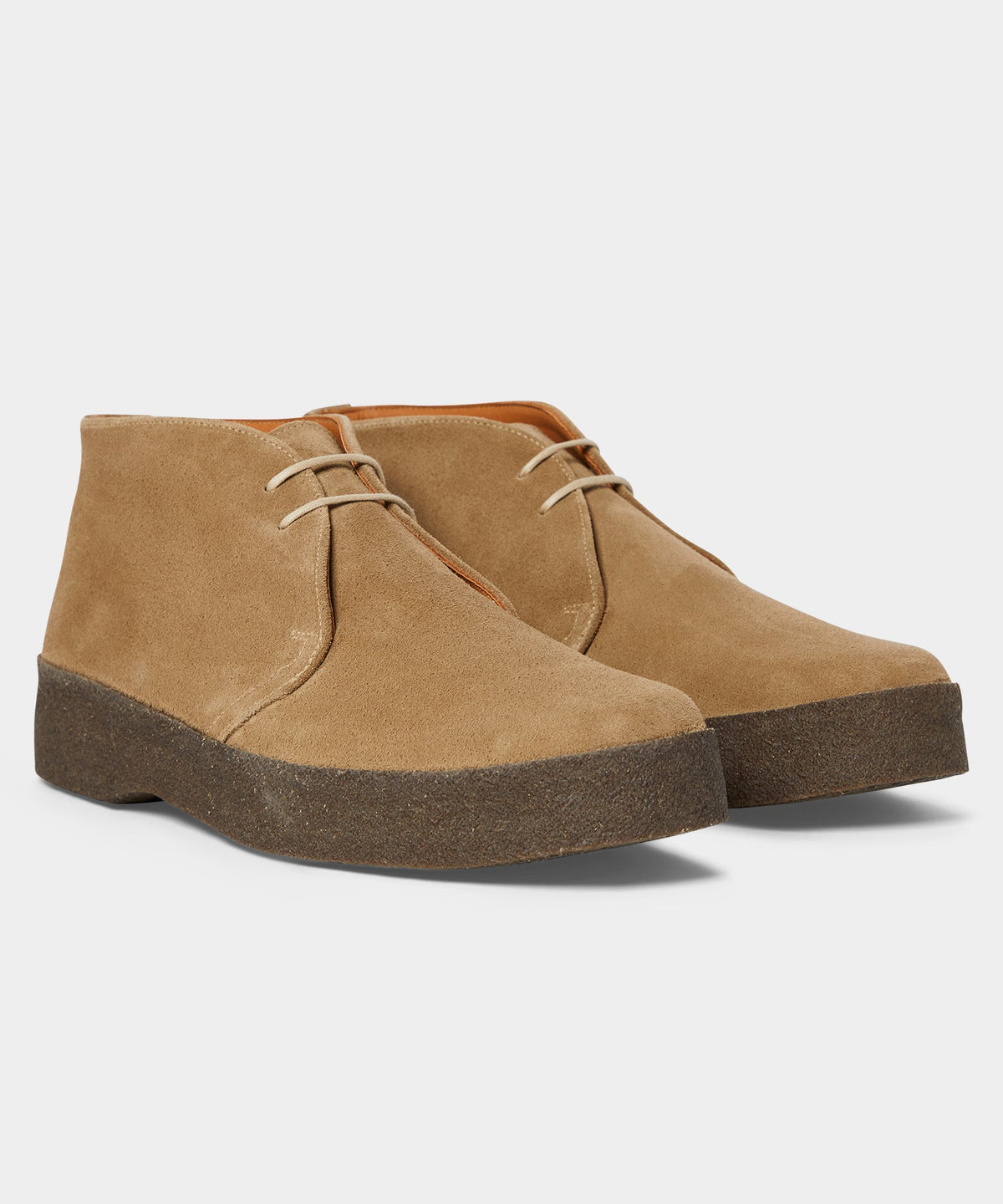 Todd Snyder Sanders Suede Sam Chukka Boot - Sand Stone