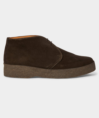 Todd Snyder Sanders Suede Sam Chukka Boot - Dark Brown