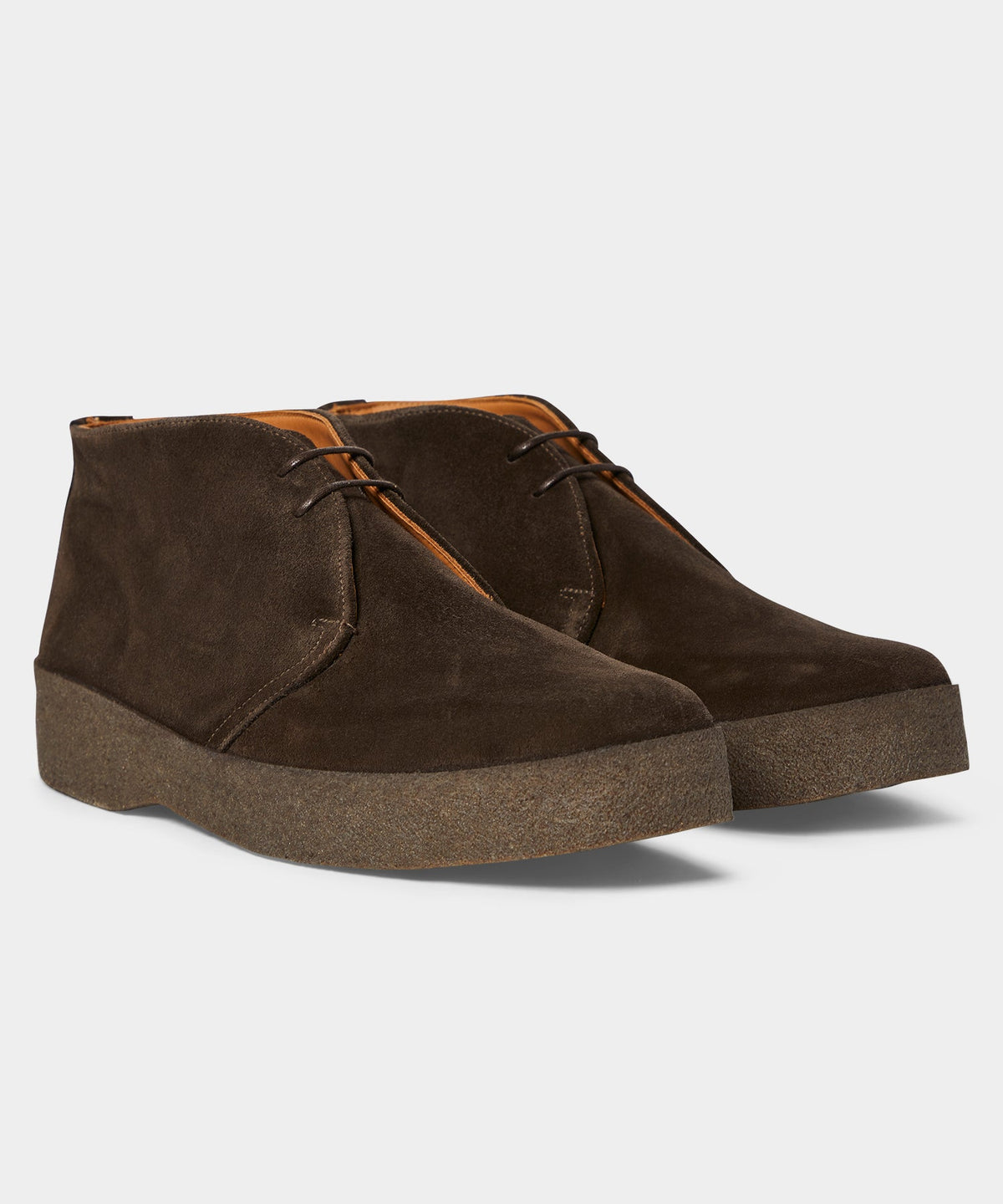 Todd Snyder Sanders Suede Sam Chukka Boot - Dark Brown
