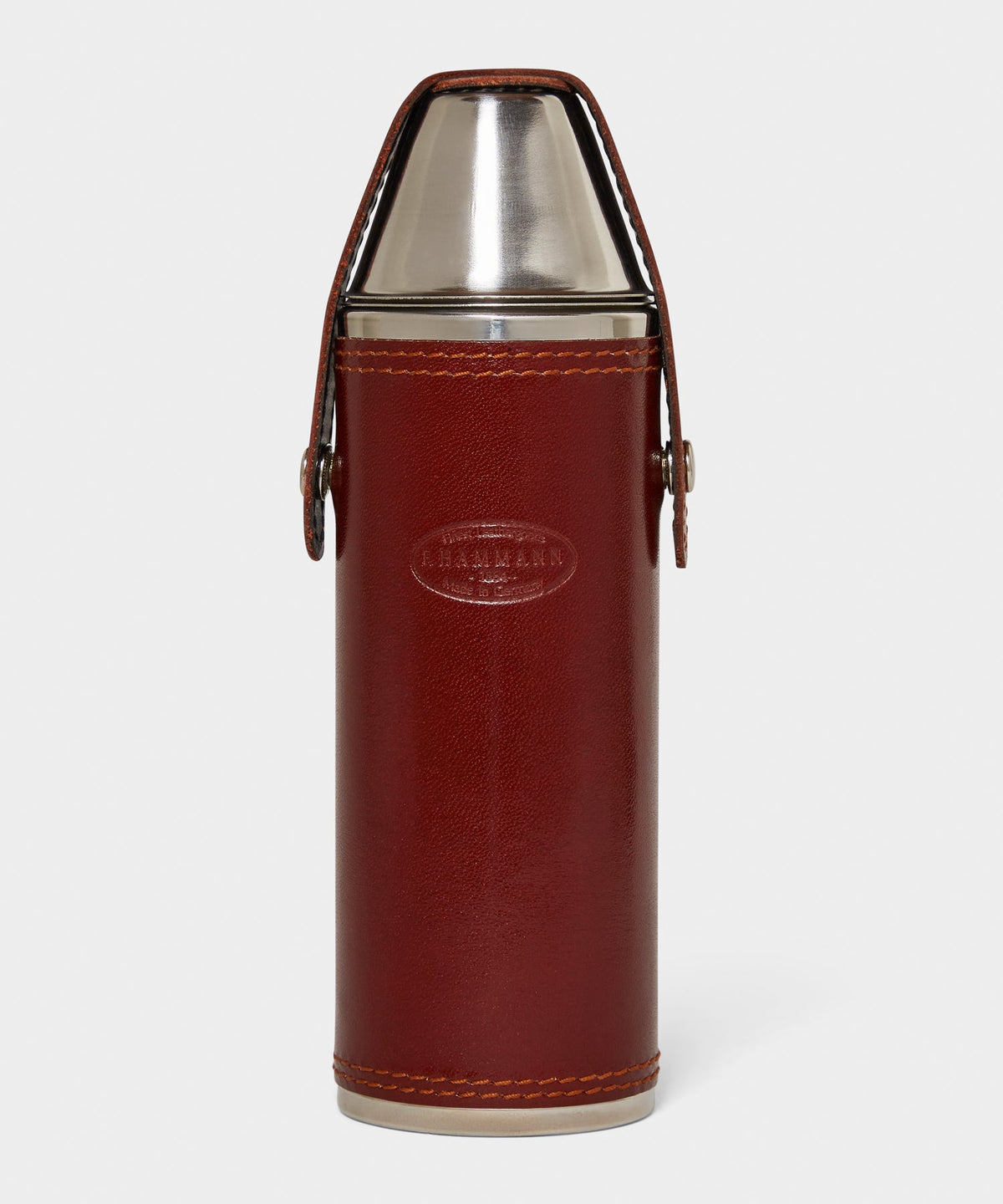 Todd Snyder F. Hammann Leather Hunting Flask - Whiskey