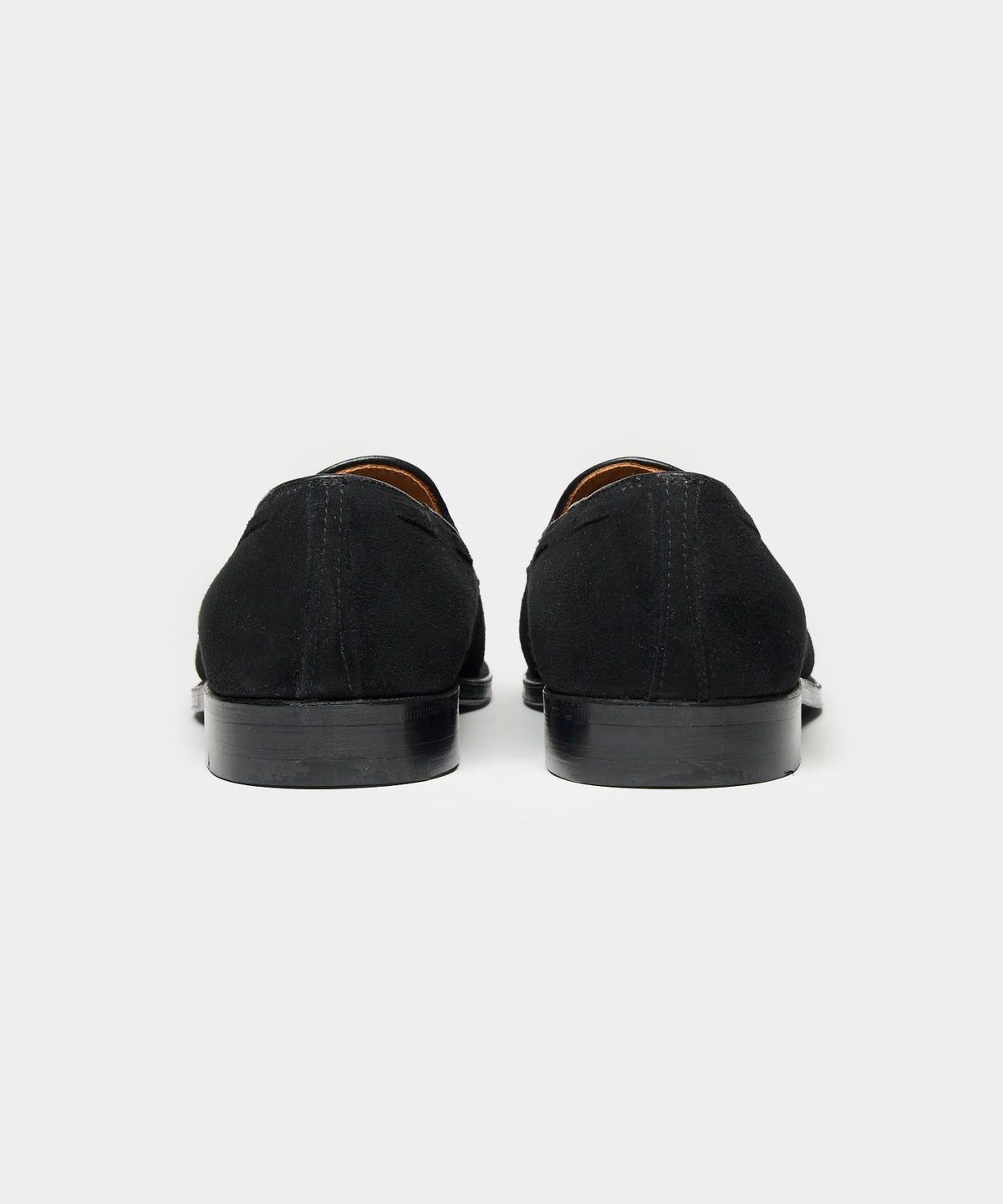 Todd Snyder Todd Snyder x Alden Suede Tassel Loafer - Black