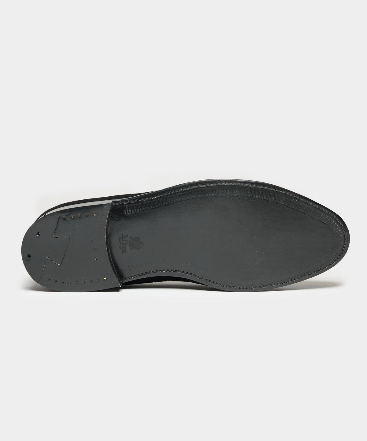 Todd Snyder Todd Snyder x Alden Suede Tassel Loafer - Black