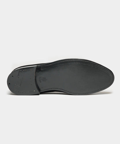 Todd Snyder Todd Snyder x Alden Suede Tassel Loafer - Black
