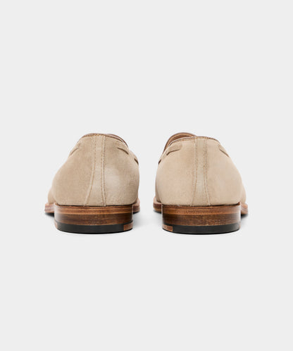 Todd Snyder Todd Snyder x Alden Suede Tassel Loafer - Off White